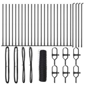 vidaXL Zaunpfosten Grau