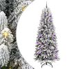 vidaXL K&uuml;nstlicher Weihnachtsbaum Wei&szlig; 210 cm