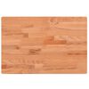 vidaXL Tischplatte 80x40x4 cm Rechteckig Massivholz Buche