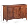 vidaXL Sideboard Honigbraun 105x35x65 cm Akazie Massivholz