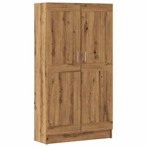 vidaXL B&uuml;cherschrank Artisan-Eiche 82,5x30,5x150 cm Holzwerkstoff