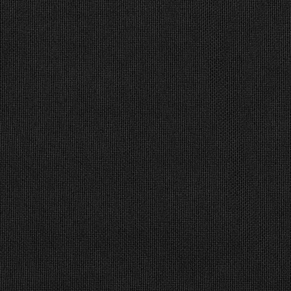 vidaXL Verdunkelungsvorh&auml;nge Haken Leinenoptik 2Stk. Schwarz 140x245cm