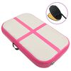 vidaXL Aufblasbare Gymnastikmatte mit Pumpe 60x100x20 cm PVC Rosa