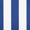 vidaXL Einziehbare Markise Blau und Wei&szlig; 300 x 200 cm