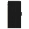 vidaXL Wandschrank Schwarze Eiche 60 x 31 x 60 cm Holzwerkstoff