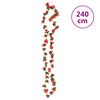 vidaXL Blumengirlanden Blumen 6 Stk. Rot 240 cm
