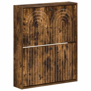 vidaXL Wandmontierter Schuhschrank ALKMAAR 71 x 17 x 86 cm