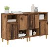 vidaXL Sideboards 2 pcs Altholz 60 x 35 x 70 cm Holzwerkstoff