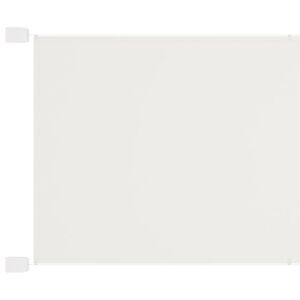 vidaXL Senkrechtmarkise Wei&szlig; 140x420 cm Oxford-Gewebe