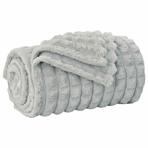 vidaXL Wohndecken 6 pcs Grau 200 x 150 cm Fleece