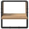 vidaXL Wandregal Kunsthandwerk Eiche 30 x 25 x 30 cm Holzwerkstoff