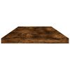 vidaXL Wandregale 4 Stk. R&auml;uchereiche 80x20x1,5 cm Holzwerkstoff