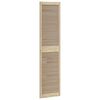 vidaXL Schrankt&uuml;r Natur 201 x 2,1 x 49,5 cm Massives Kiefernholz