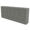 vidaXL Gabionenwand mit Abdeckung Verzinkter Stahl 300&times;50&times;150 cm