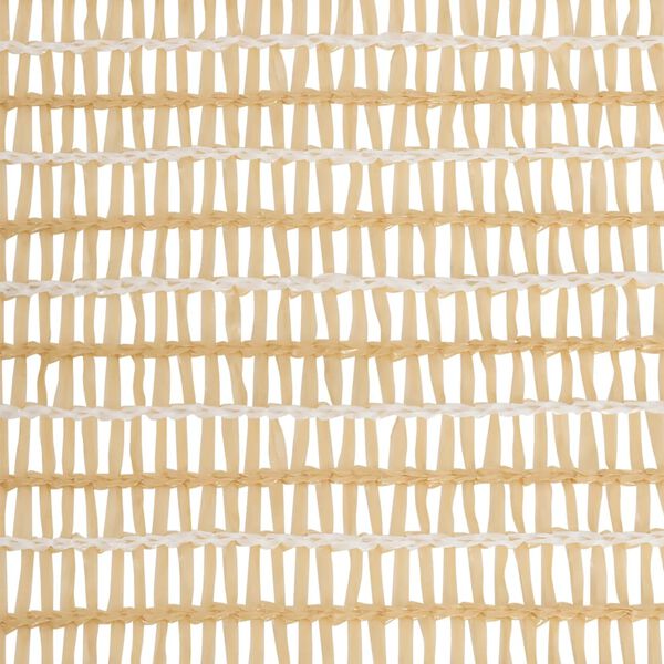 vidaXL Zaunblende Beige 2x10 m HDPE 195 g/m&sup2;