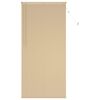 vidaXL Venetianer Jalousie Hellbraun mit Muster 213 x 100 cm PVC