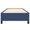 vidaXL Bettgestell ohne Matratze Blau 90x200 cm Stoff