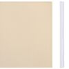 vidaXL Garten-Sichtschutz PVC 70x0,19 m Creme