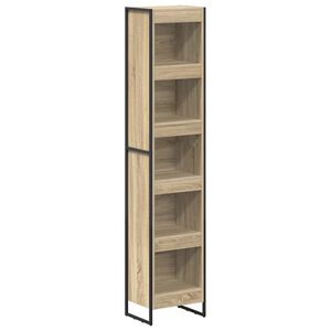 vidaXL B&uuml;cherregal 40 x 30 x 189,5 cm Holzwerkstoff Sonoma