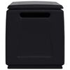 vidaXL Garten-Aufbewahrungsbox 96x53x57 cm 230 L Dunkelgrau Schwarz