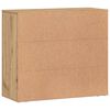 vidaXL Sideboard Artisan-Eiche 80x33x70 cm Holzwerkstoff