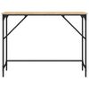 vidaXL Konsolentisch Sonoma-Eiche 100x32x75 cm Holzwerkstoff