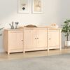 vidaXL Sideboard 164 x 37 x 68 cm Massivholz Kiefer