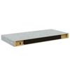 vidaXL Schweberegale 4 Stk. Betongrau 50x23x3,8 cm MDF
