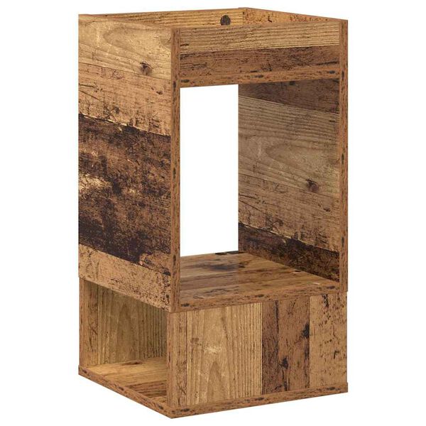 vidaXL Beistelltisch Altholz 30 x 30 x 56 cm Holzwerkstoff
