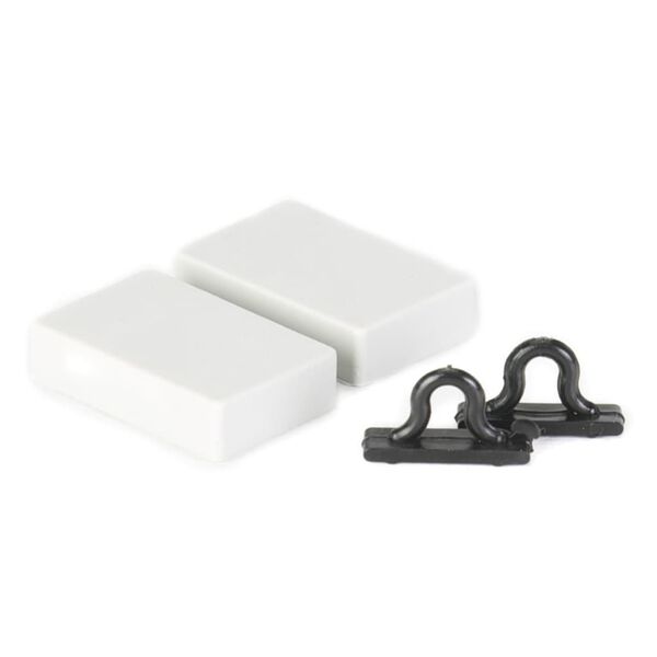 Travellife Insektenschutz f&uuml;r T&uuml;ren Chenille Rain 185x56 cm Grau/Wei&szlig;