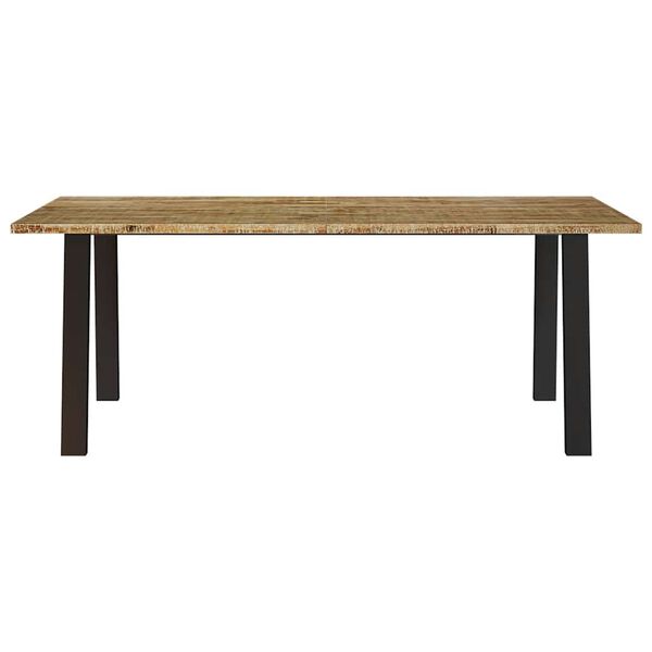 vidaXL Esstisch 200x90x75 cm Massivholz Akazie