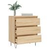 vidaXL Sideboard Sonoma-Eiche 60x35x70 cm Holzwerkstoff