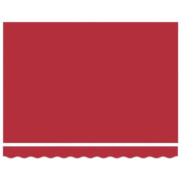 vidaXL Einziehbare Markise Rot 300 x 250 cm Polyester und Metall
