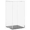 vidaXL Displaybox Transparent 20x20x38 cm Acryl