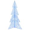 vidaXL Weihnachtsbaum mit 240 LEDs Blau 180 cm Acryl