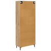 vidaXL Highboard Artisan-Eiche 69,5 x 34 x 180 cm Holzwerkstoff