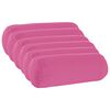 vidaXL Kissenbezug 6 pcs HEERLEN Rosa &Oslash; 15 x 40 cm Polyester