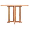 vidaXL Gartentisch Butterfly Klappbar 120x70x75 cm Teak Massivholz