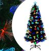 vidaXL K&uuml;nstlicher Weihnachtsbaum Gr&uuml;n 180 cm PVC