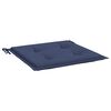 vidaXL Palettenkissen 6 Stk. Marineblau 50x50x4 cm Oxford-Gewebe