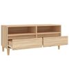 vidaXL TV-Schrank Sonoma-Eiche 100x34,5x44,5 cm Holzwerkstoff