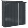 vidaXL Gartenh&uuml;tten Anthrazit 203,5 x 73 x 200 cm Metall