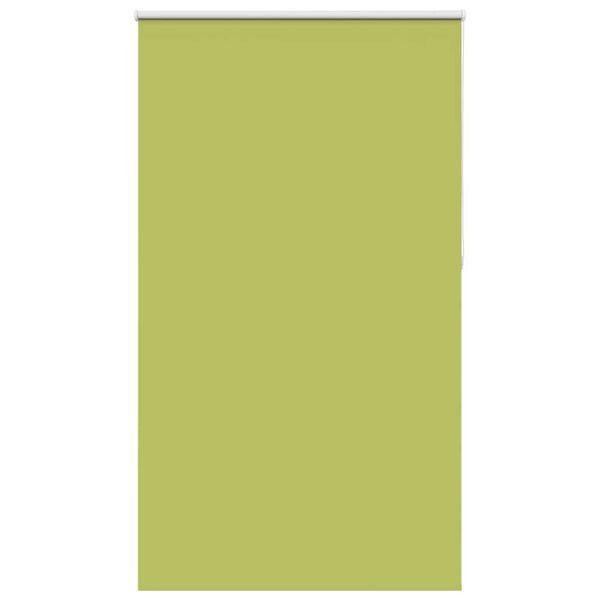 vidaXL Verdunkelungsrollo Gr&uuml;n 130x210cm Stoffbreite 126,6cm Polyester