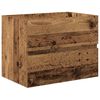 vidaXL Badezimmerm&ouml;belset 2 pcs Altholz 57 x 37 x 45 cm Holzwerkstoff