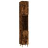 vidaXL Badschrank R&auml;uchereiche 30x30x190 cm Holzwerkstoff