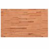 vidaXL Werkbank 100x60x(73-99,5) cm Massivholz Buche Rechteckig