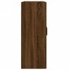 vidaXL Wandschrank Braun Eichen-Optik 69,5x34x90 cm Holzwerkstoff
