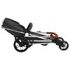 vidaXL 2-in-1-Kinderwagen Dunkelgrau Aluminium
