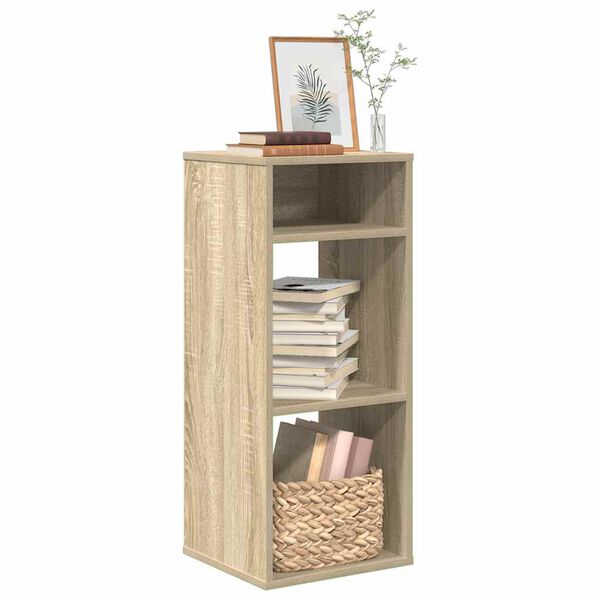 vidaXL B&uuml;cherregal Sonoma-Eiche 34x31x80 cm Holzwerkstoff