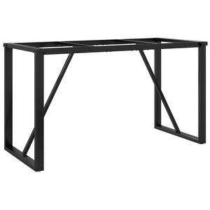 vidaXL Esstisch-Gestell in O-Form 120x60x73 cm Stahl